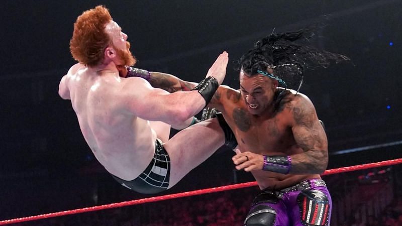 Did Damian Priest re-injure Sheamus' nose on RAW last week?